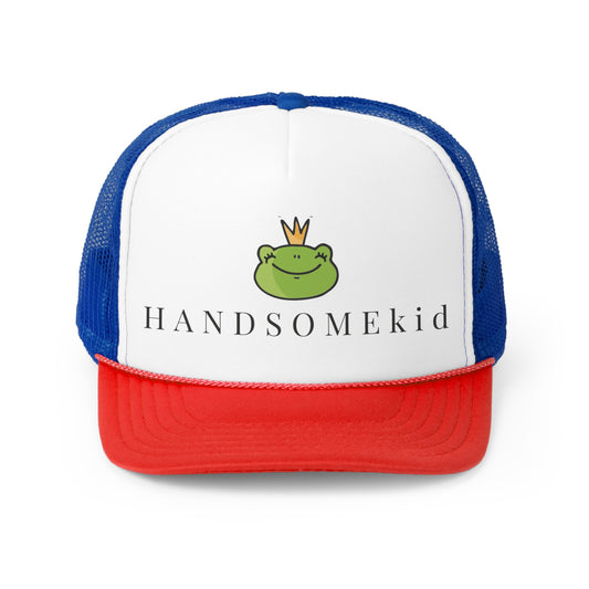 HANDSOME KID with Frog Prince - Adult Trucker Cap