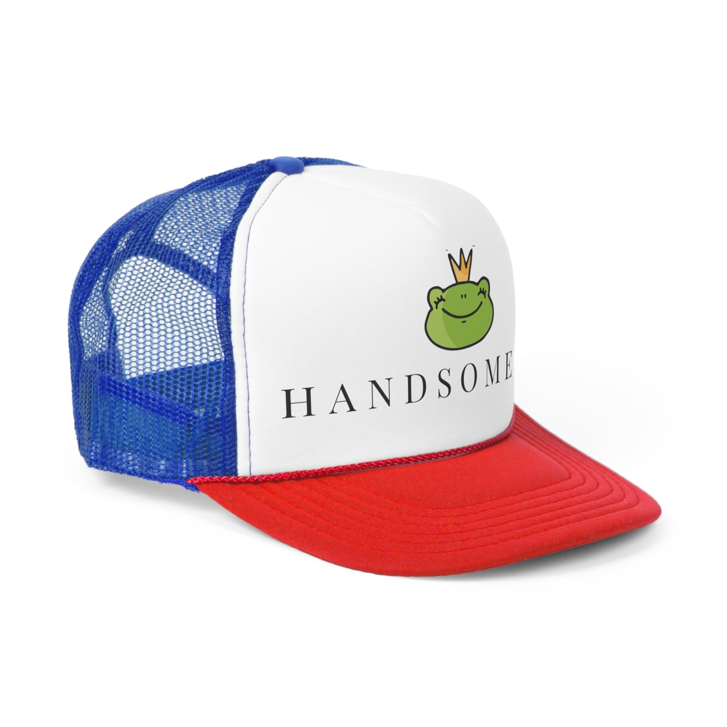 HANDSOME KID with Frog Prince - Adult Trucker Cap