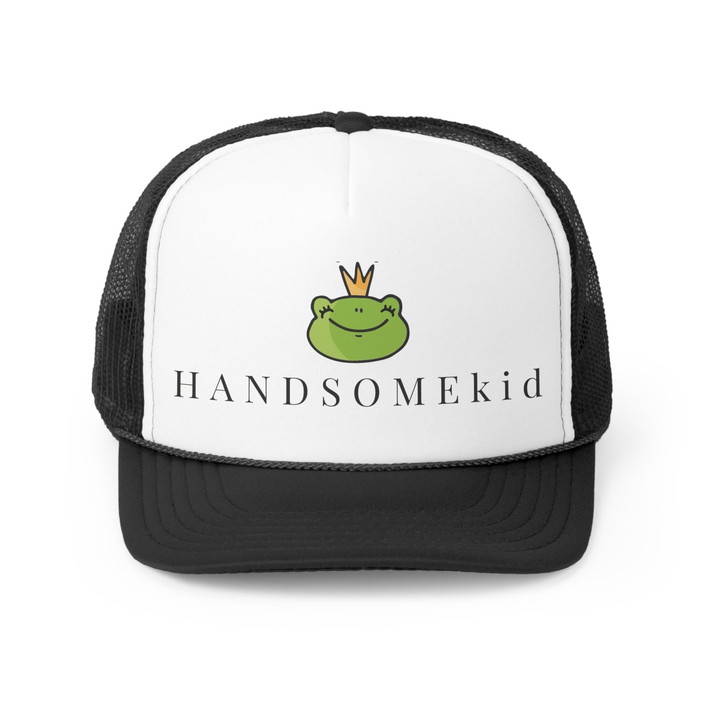 HANDSOME KID with Frog Prince - Adult Trucker Cap